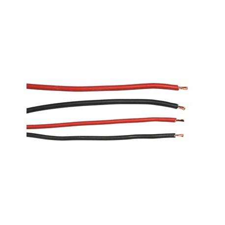 Meet Kabel 1,0mm2 Silicone Rood