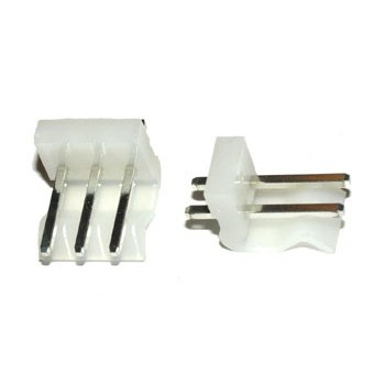 Pin Connector 3,96mm 2 pin Print Recht