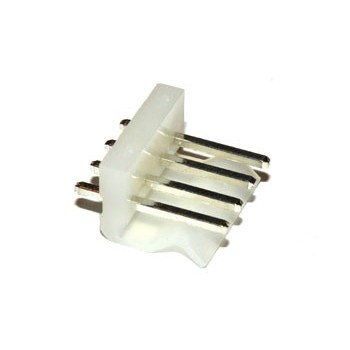 Pin Connector 3,96mm 4 pin Print Recht