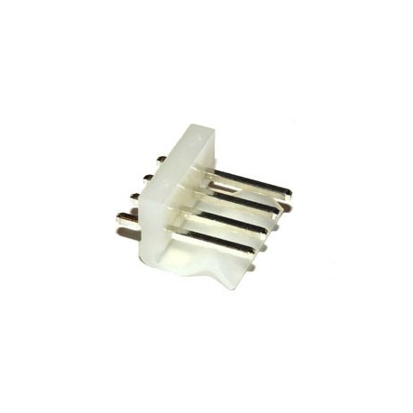 Pin Connector 3,96mm 4 pin Print Recht