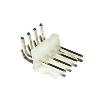 Pin Connector 3,96mm 4 pin Print Haaks